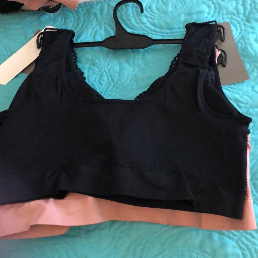 NWT Daisy Fuentes 2 Pk full figure wire free bras - Picture 6 of 7